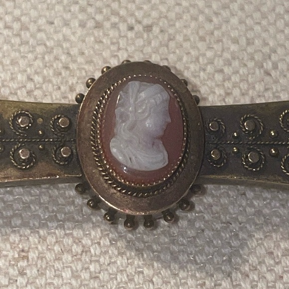 Cameo Victorian Vintage Brooch early 1900’s - Picture 3 of 5